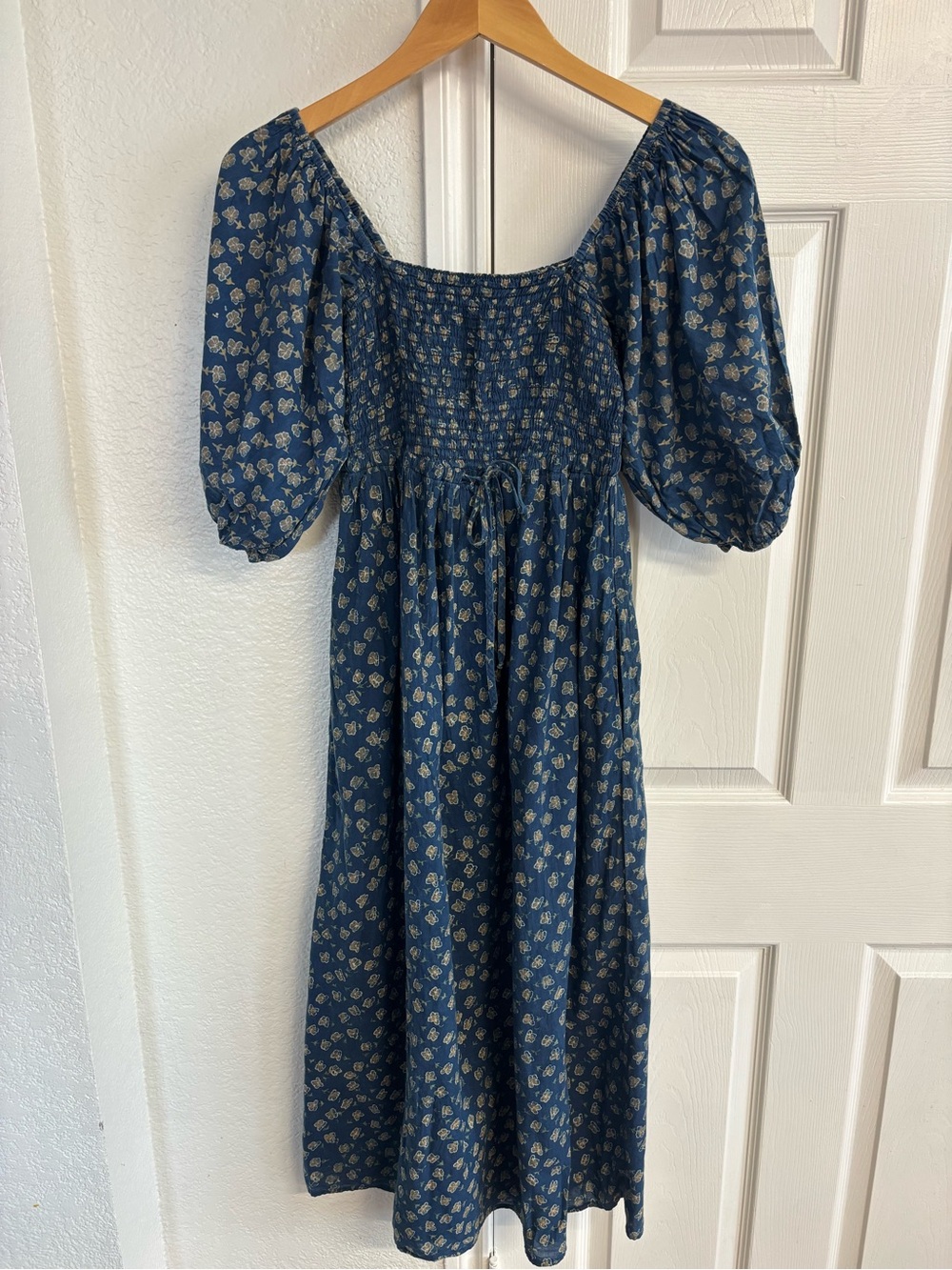 Christy Dawn Katrina Dress in Navy Poppy Size S - Picture 2 of 6